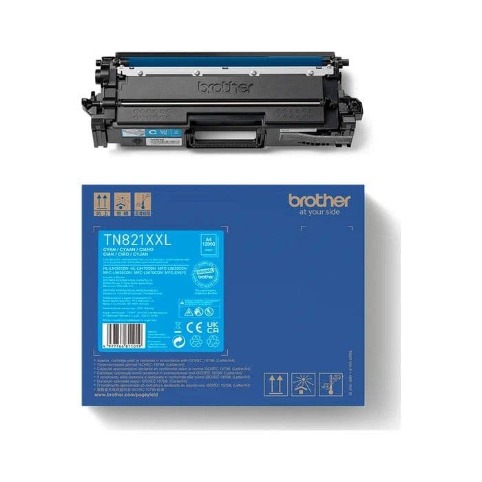 Toner Brother TN821XXLC Cyan / Original