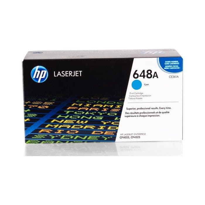 Toner HP CE261A / 648A Cyan, original