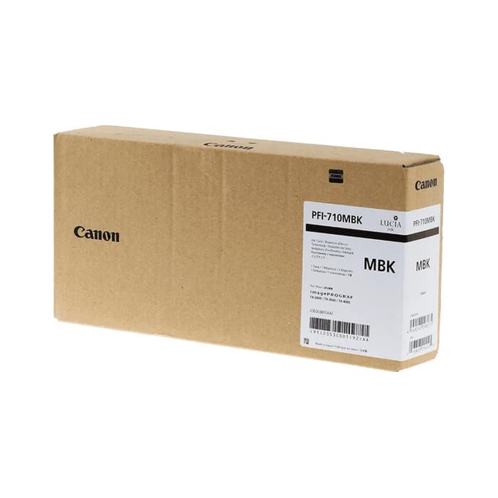 Kartuša Canon PFI-710MBK Matt Black / Original