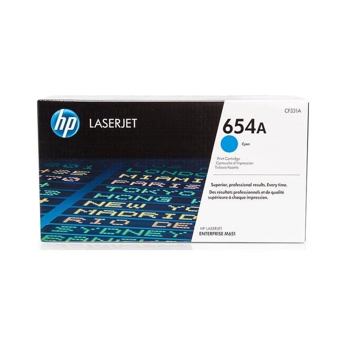 Toner HP CF331A Cyan / 654A, original