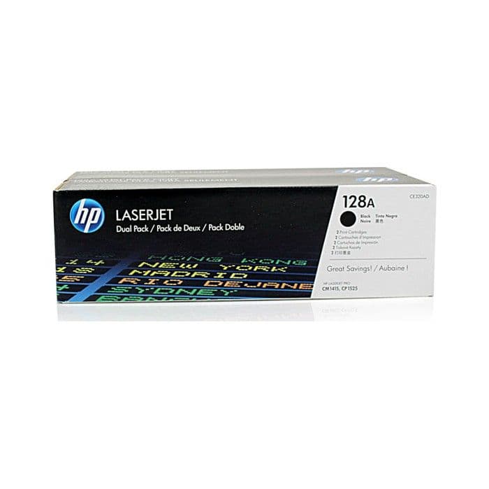 Toner HP CE320AD Black / 128A (Dvojno pakiranje), original