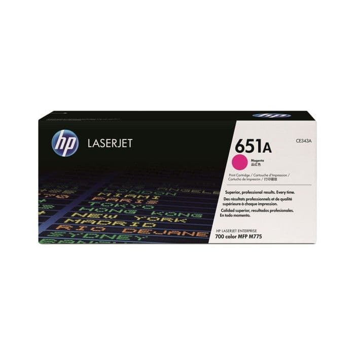 Toner HP CE343A Magenta / 651A, original