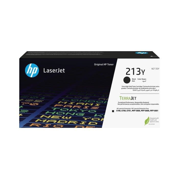 Toner HP W2130Y 213Y Black, original