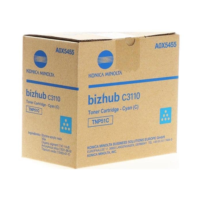 Toner Konica Minolta TNP-51C Cyan / Original