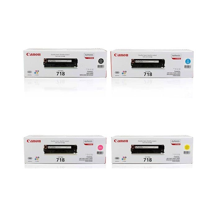 Komplet tonerjev Canon CRG-718 / Original