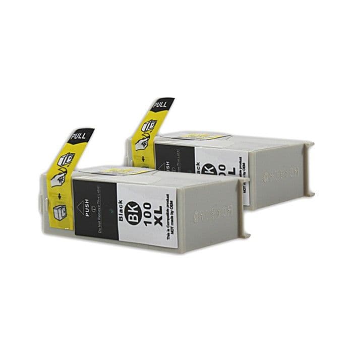 Kartuša Lexmark 100 XL Black / Dvojno pakiranje