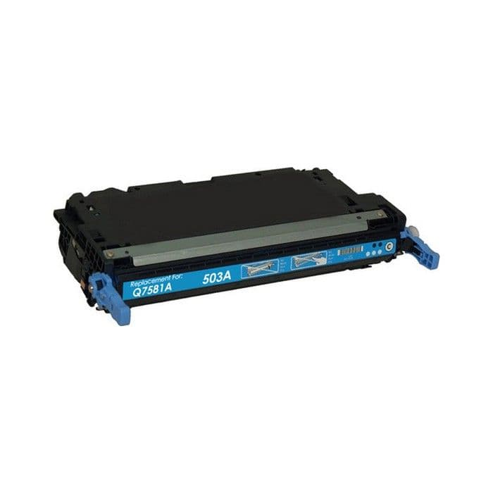 Toner za HP Q7581A Cyan / 503A, kompatibilen