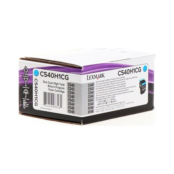 Toner Lexmark C540H1CG Cyan / Original