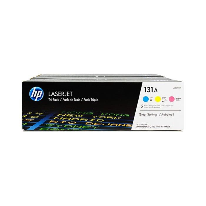 Komplet tonerjev HP U0SL1AM / 131A (CMY), original