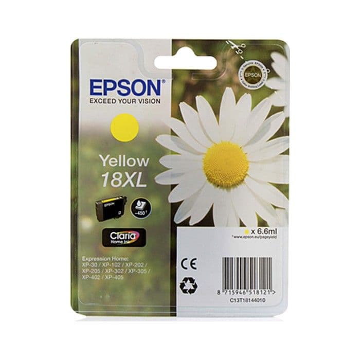 Kartuša Epson 18 XL Yellow / Original