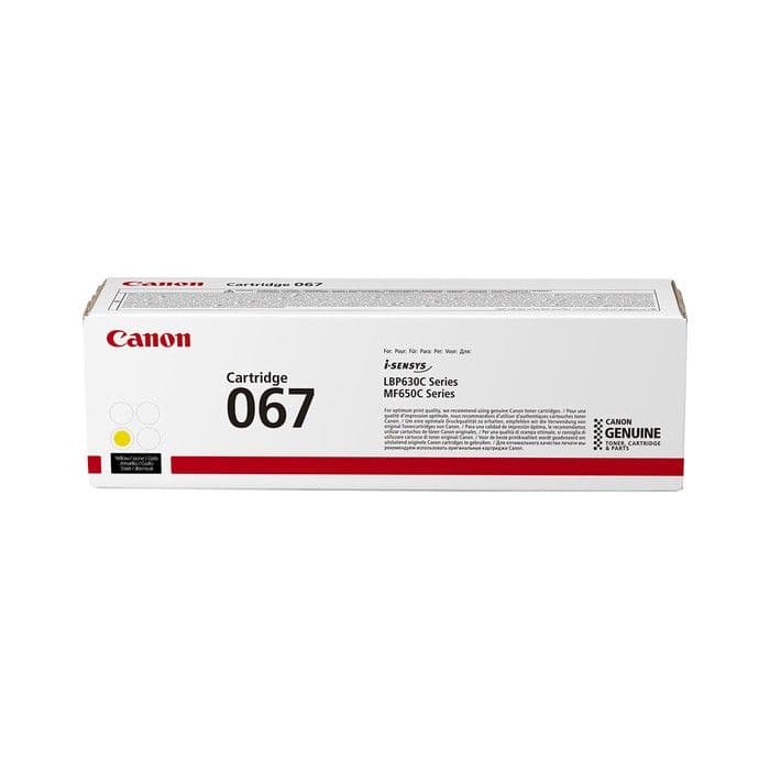 Toner Canon CRG-067 Yellow / Original