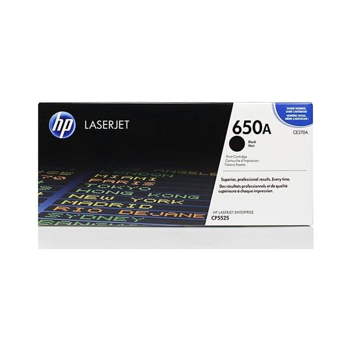 Toner HP CE270A Black / 650A, original