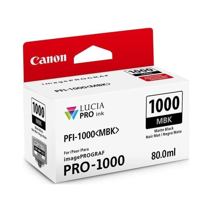 Kartuša Canon PFI-1000MBK Matt Black / Original