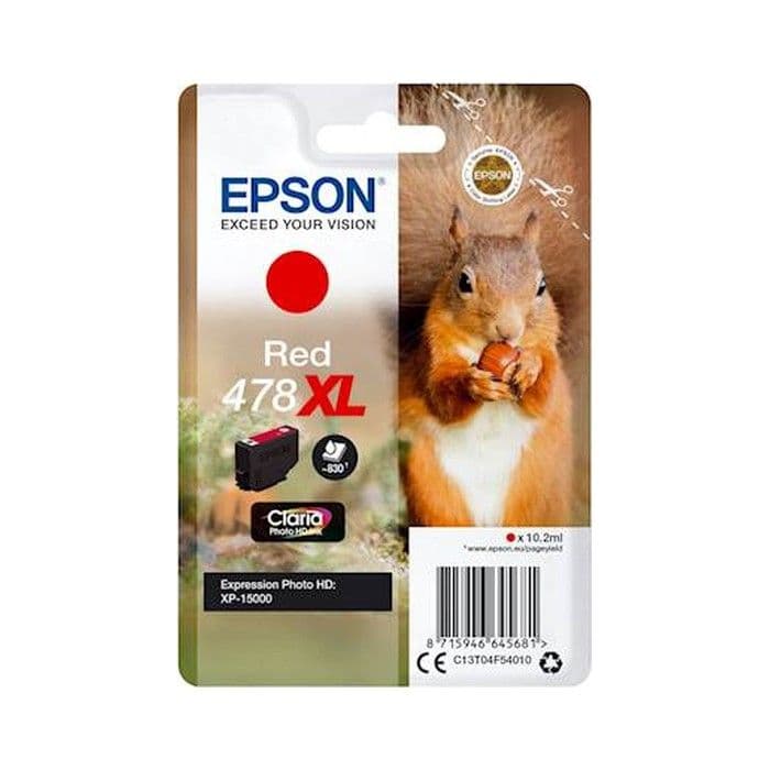 Kartuša Epson 478 XL Red / Original