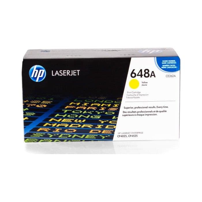 Toner HP CE262A / 648A Yellow, original