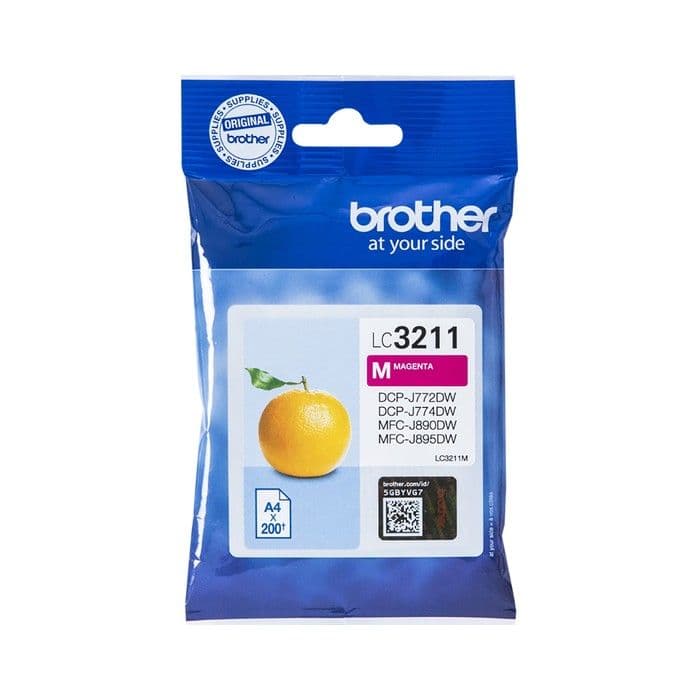 Kartuša Brother LC3211 Magenta / Original