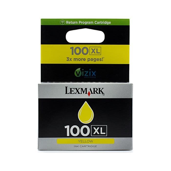 Kartuša Lexmark 100 XL Yellow / Original