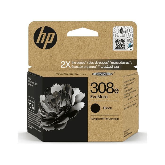Kartuša HP 308e Black, original