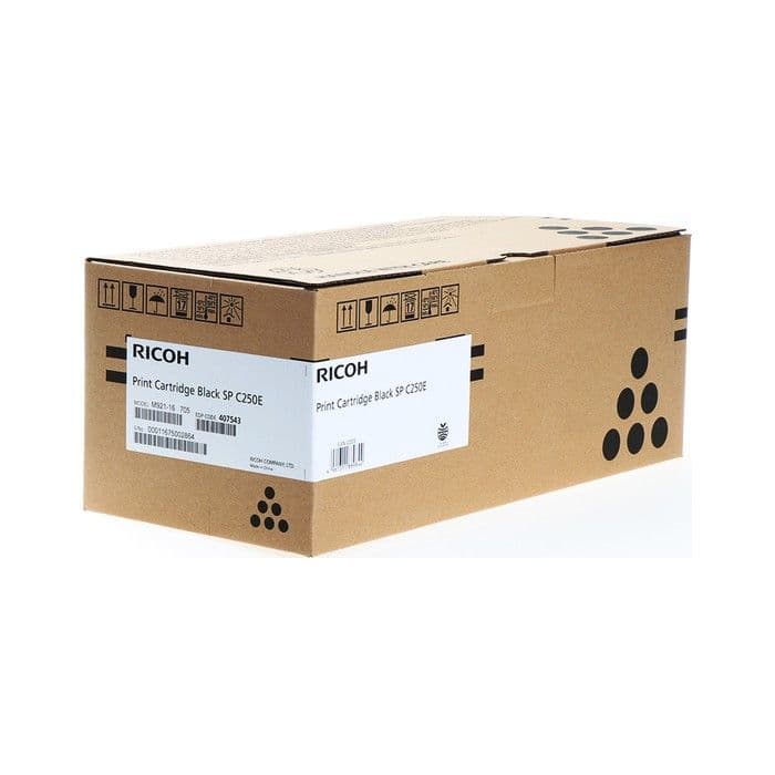 Toner Ricoh 407543 / SP C250 Black / Original