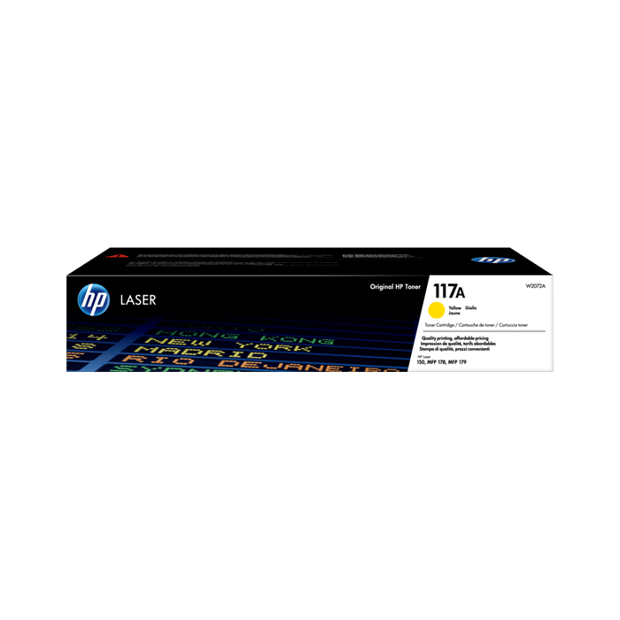 Toner HP W2072A 117A Yellow, original