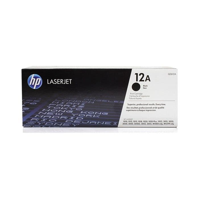 Toner HP Q2612A 12A Black, original