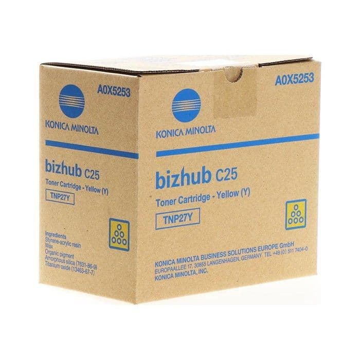 Toner Konica Minolta TNP-27Y Yellow / Original