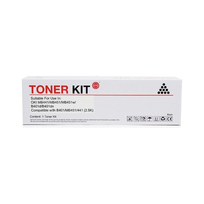 Toner OKI 44992402 Black (B401 / MB441 / MB451)