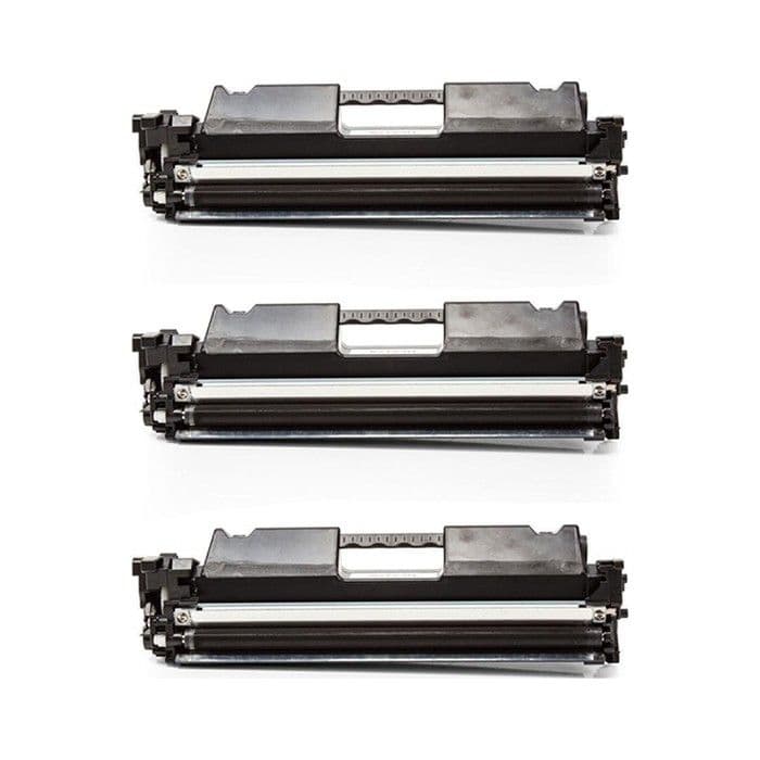 Toner za HP CF217A 17A Black / Trojno pakiranje, kompatibilen