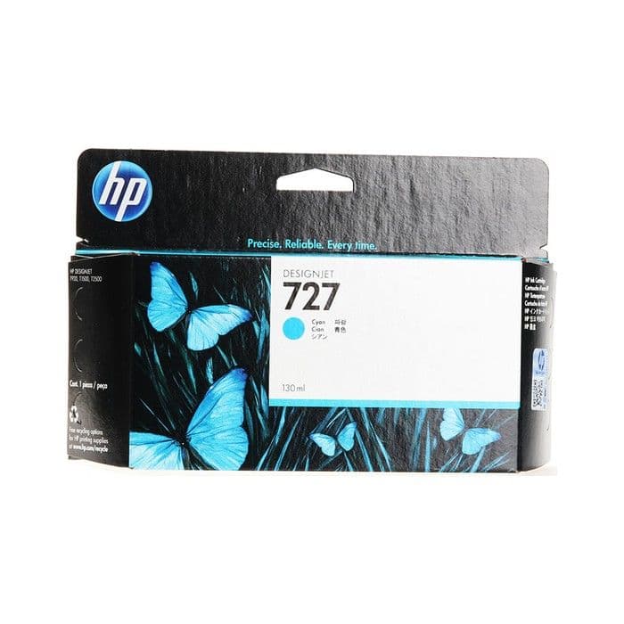Kartuša HP 727 Cyan, original