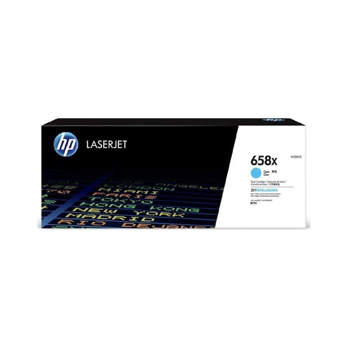 Toner HP W2001X Cyan / 658X, original