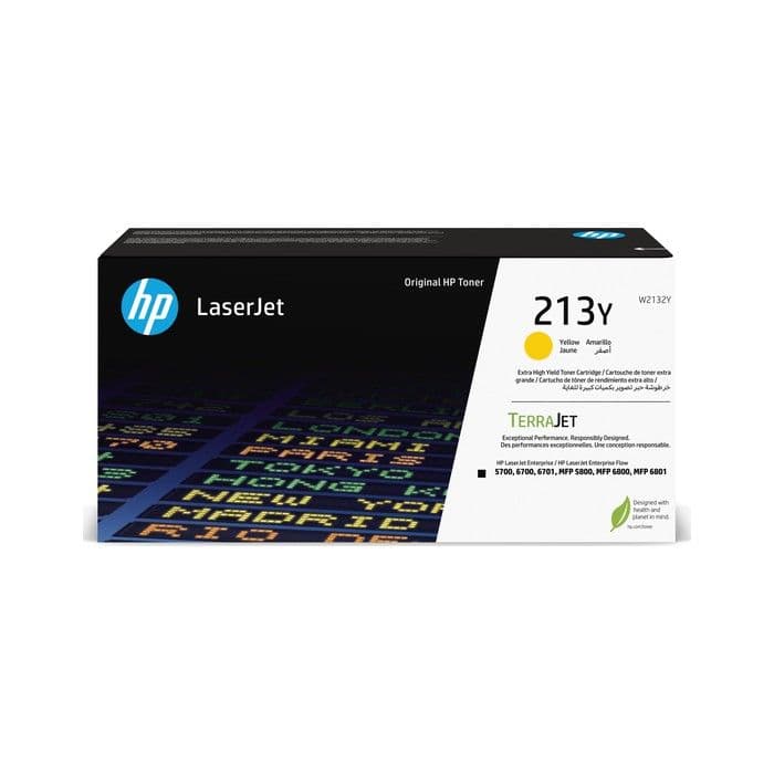 Toner HP W2132Y 213Y Yellow, original