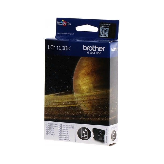 Kartuša Brother LC1100BK Black / Original