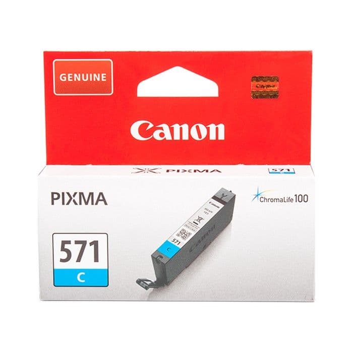 Kartuša Canon CLI-571 Cyan / Original