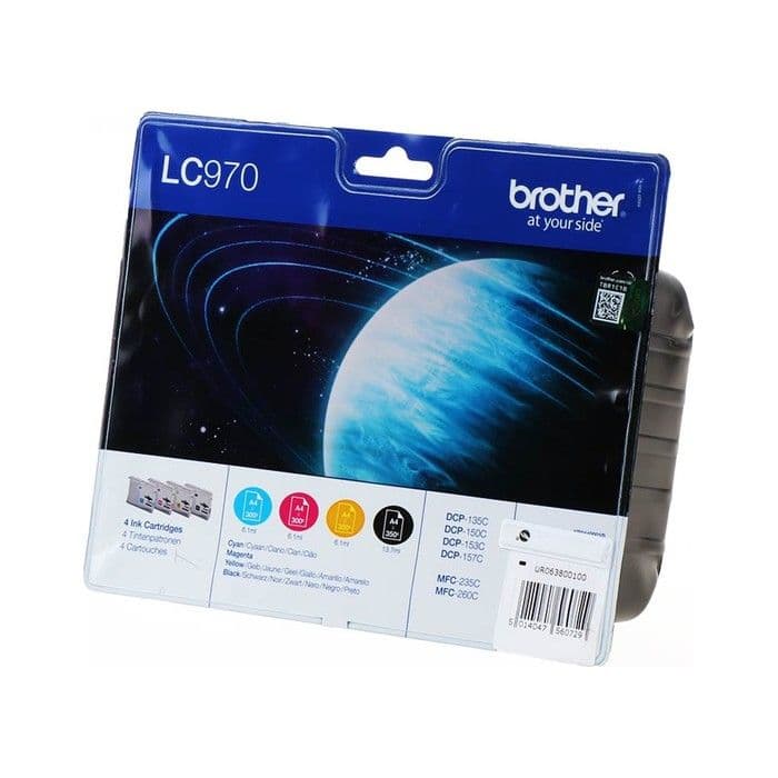 Komplet kartuš Brother LC970 (CMYK) / Original