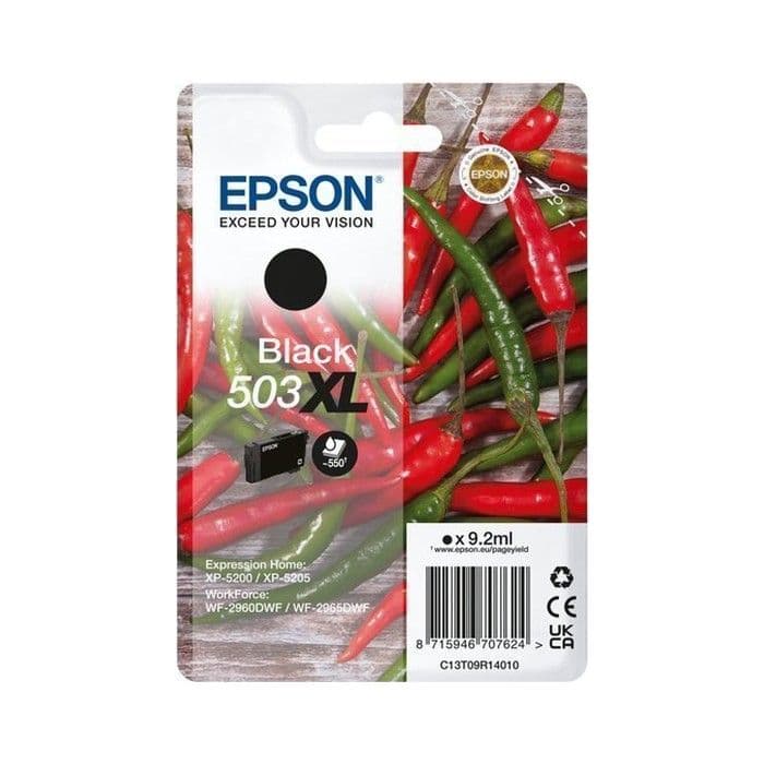 Kartuša Epson 503 XL Black / Original