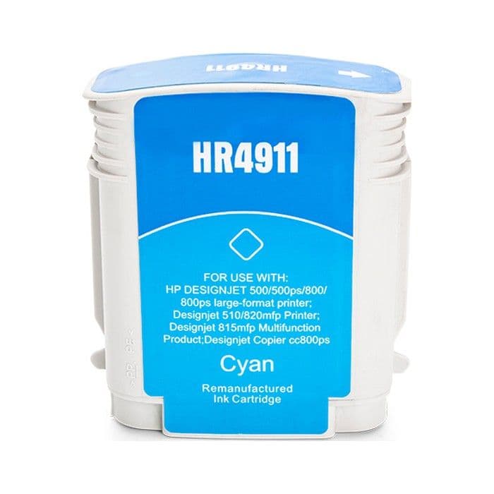 Kartuša za HP 82 XL Cyan, kompatibilna