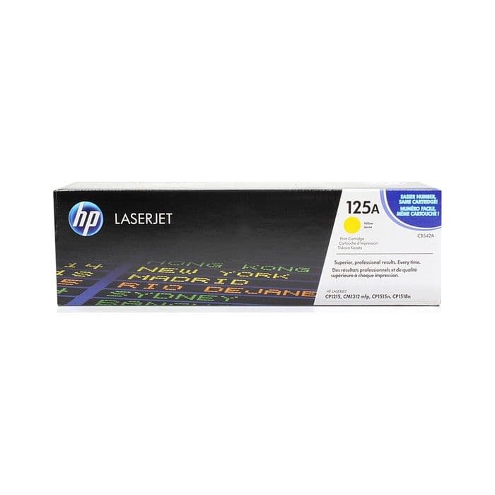 Toner HP CB542A Yellow / 125A, original