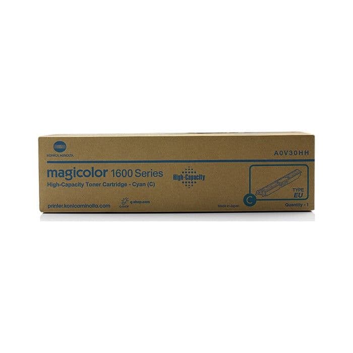 Toner Konica Minolta 1600 / A0V30HH Cyan - 2500 strani / Original