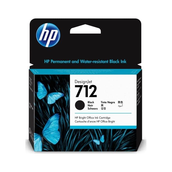 Kartuša HP 712 XL Black, original