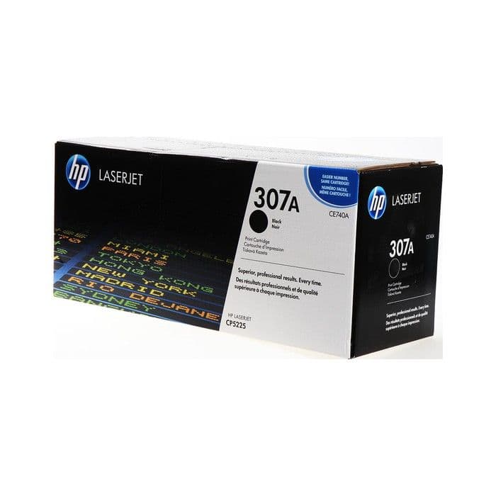 Toner HP CE740A 307A Black, original