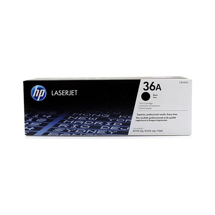 Toner HP CB436A 36A Black, original