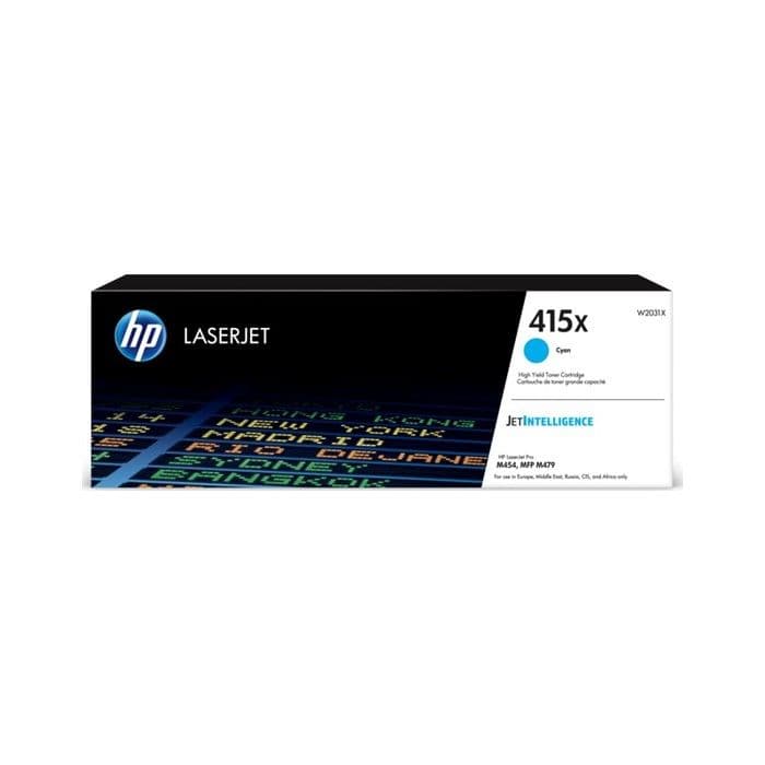 Toner HP W2031X Cyan / 415X, original