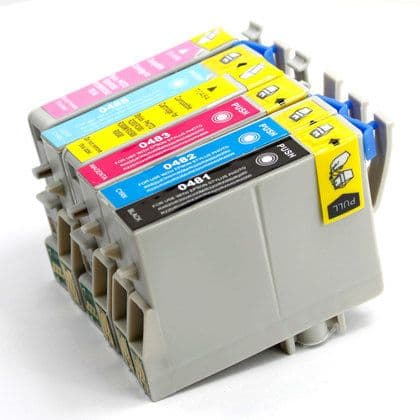 Komplet kartuš Epson T0481, T0482, T0483, T0484, T0485, T0486
