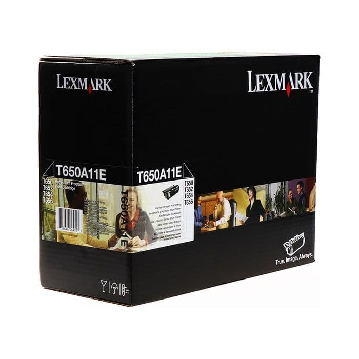 Toner Lexmark T650A11E Black / Original