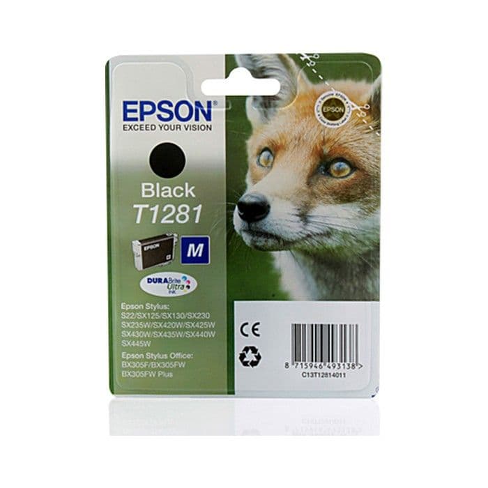 Kartuša Epson T1281 Black / Original