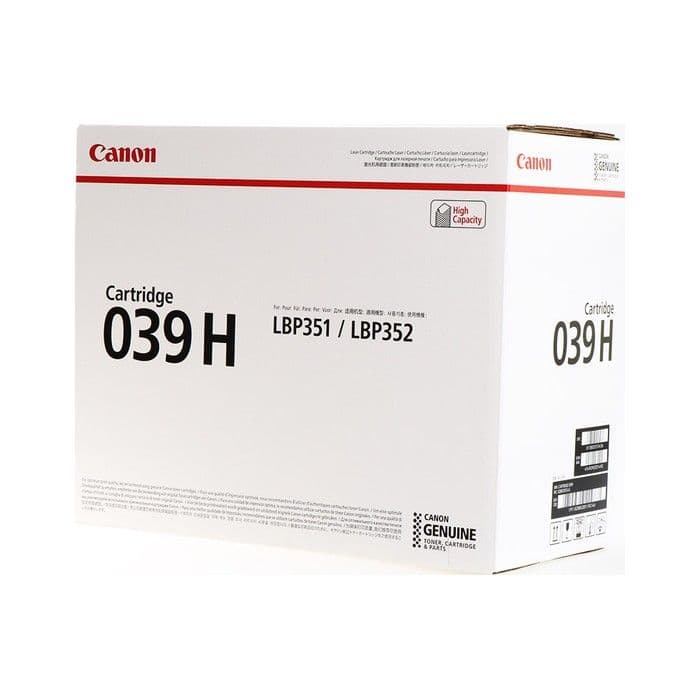 Toner Canon CRG-039H Black / Original