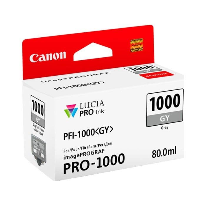 Kartuša Canon PFI-1000GY Gray / Original