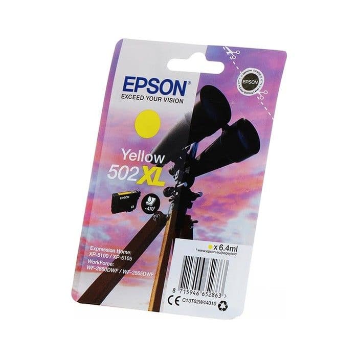 Kartuša Epson 502 XL Yellow / Original