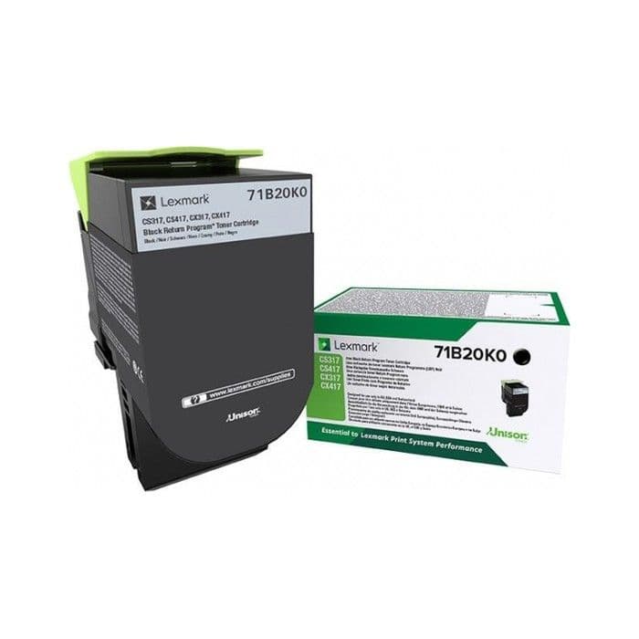 Toner Lexmark 71B20K0 Black / Original