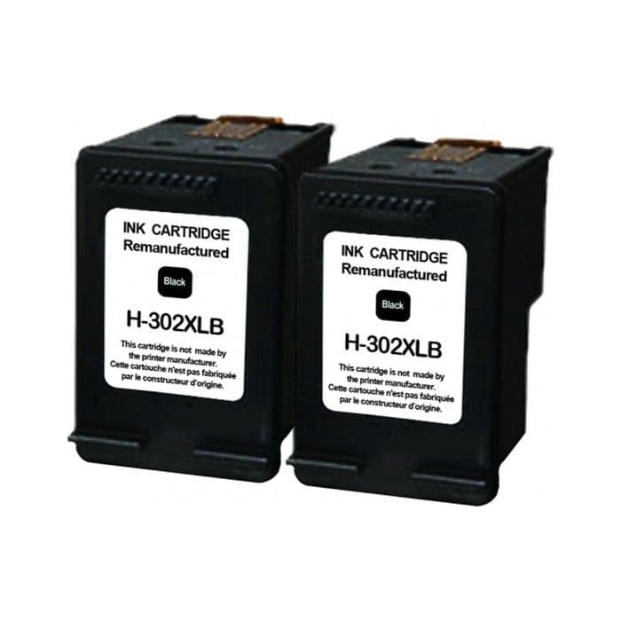 Kartuša za HP 302 XXL Black / Dvojno pakiranje, kompatibilna